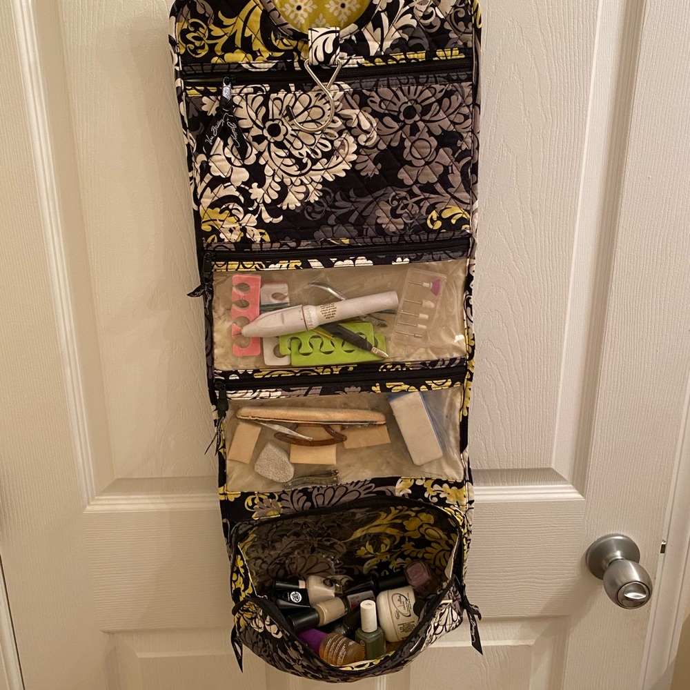 Vera Bradley hanging organizer weekender